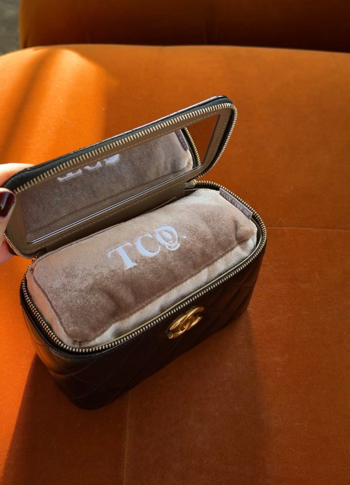 BAG PILLOW FOR CHANEL VANITY