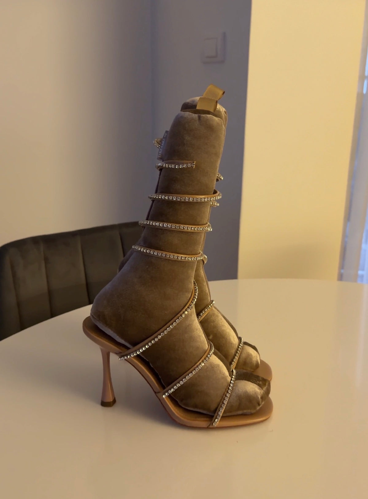 SHOE PILLOW FOR RENÉ CAOVILLA
