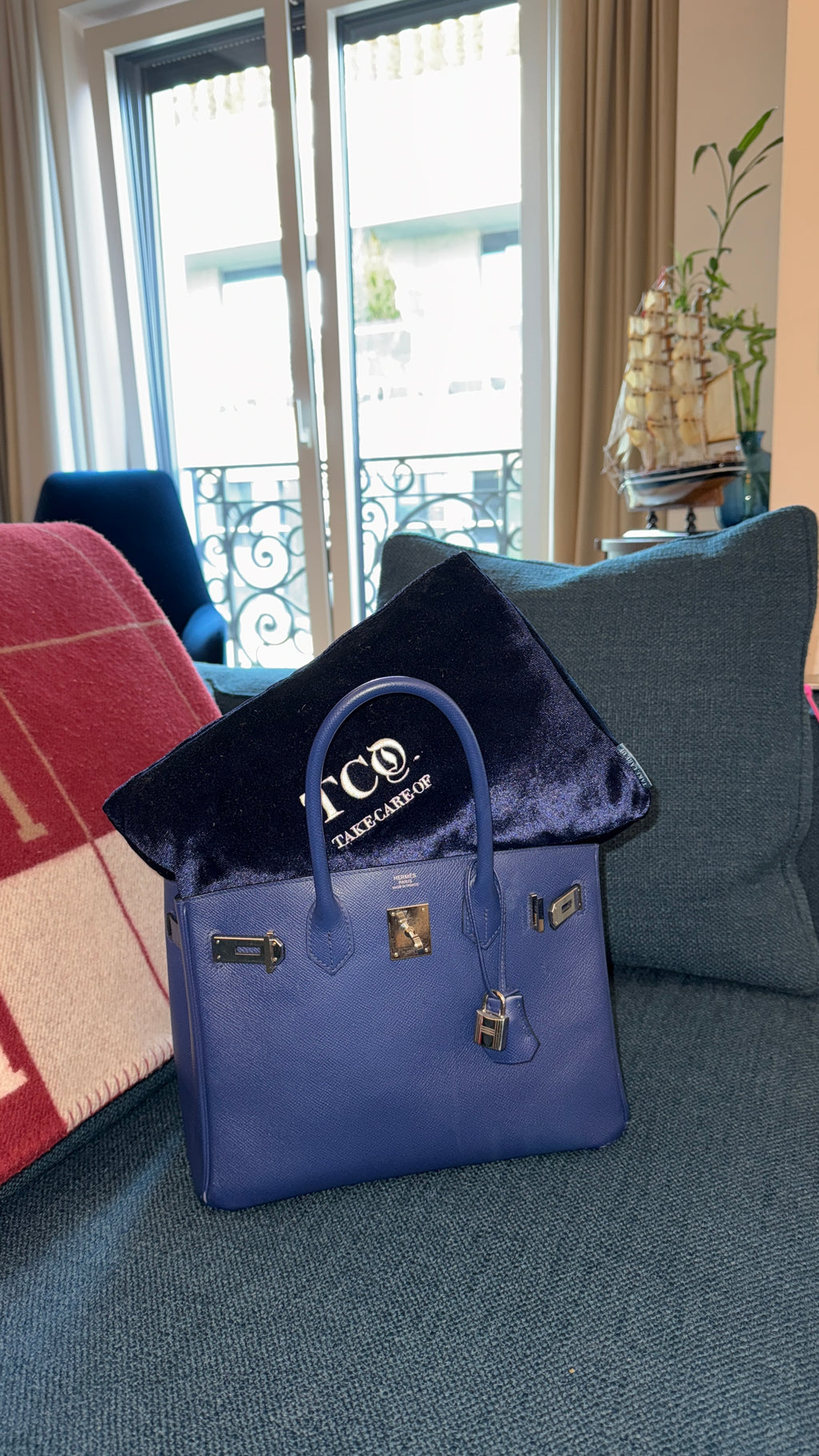 BAG PILLOW FOR BIRKIN 25