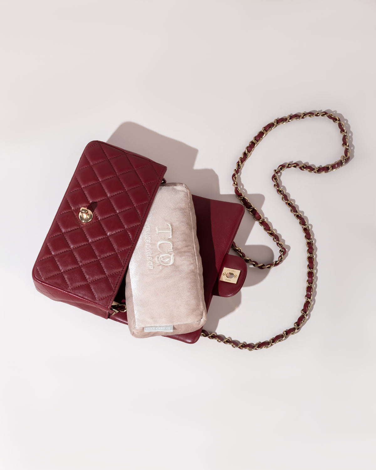 BAG PILLOW FOR CHANEL VANITY