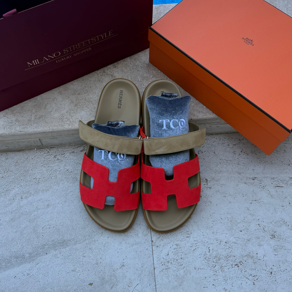 SHOE PILLOW FOR HERMÈS CHYPRE SANDALS